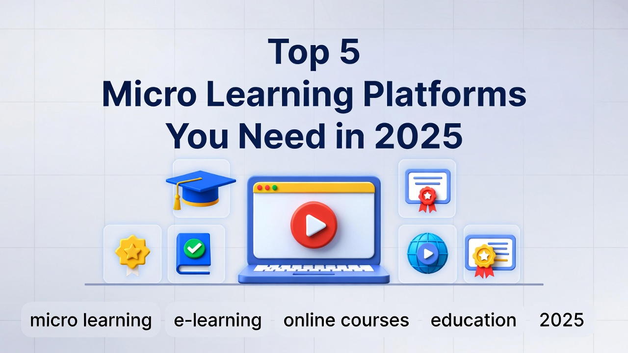 Top 5 Micro Learning Platforms You Need in 2025