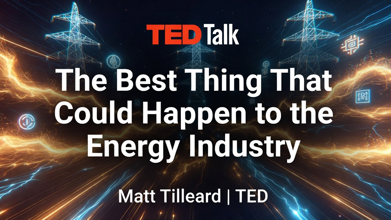 The Best Thing That Could Happen to the Energy Industry | Matt Tilleard | TED