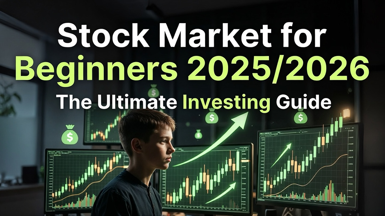 Stock Market for Beginners 2025/2026 – The Ultimate Investing Guide
