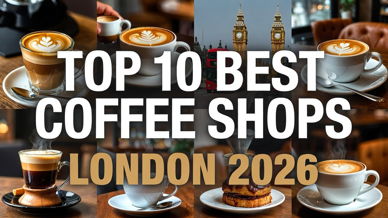 Top 10 Best Coffee Shops in London 2026 ☕️🇬🇧